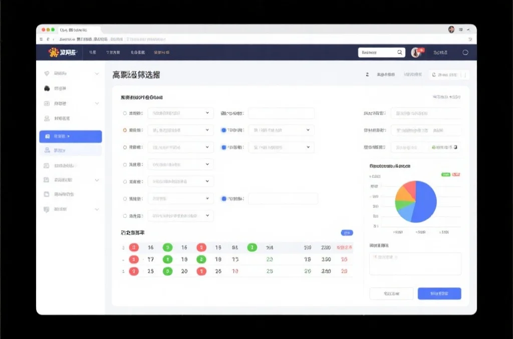 哈希分分彩官网高级筛选界面
